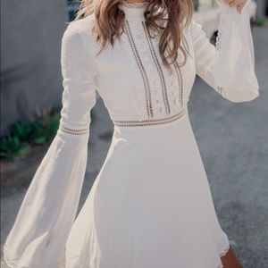 White Bell Dress from For Love and Lemons
